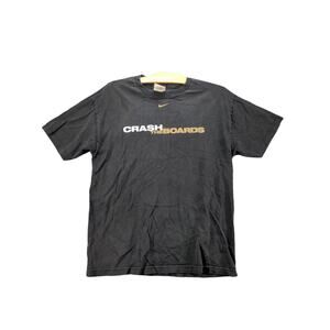 Mens Nike Team Purdue University T Shirt Size M Black Crash the Boards Graphic